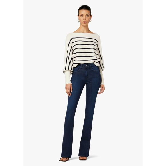NWT Joe's The Hi Honey High Waist Bootcut Jeans in Sundown Dark Blue Size 24 - Picture 1 of 5